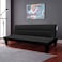 In House Asil 2 In 1 Sofabed Velvet Upholstered - Black