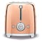 Smeg 50&#39;s Style Toaster 950W TSF01RGUK Rose Gold