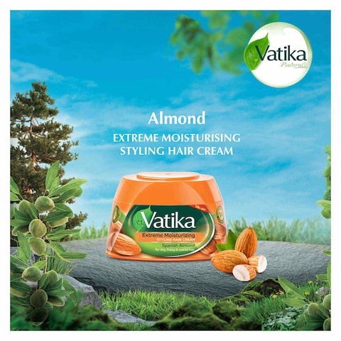 Vatika Naturals Extreme Moisturizing Style Hair Cream - 65ml