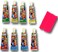 Ja-Ru 774 Jar774 B'Loonies Plastic Balloons Variety Pack, 8 Tubes Of Assorted Colors