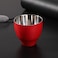 Coffee cup vacuum stainless stee 70ml red