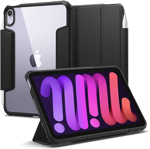 Spigen Ultra Hybrid Pro designed for iPad Mini 6 case cover (2021) - Black