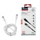 mpBLBERRI BLB-U322 Type C - Type C PD Cable 2 Meter, White