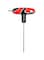 T-Handle Hex Key with Ball 2.5mm Yato Brand YT-05585 Multicolour