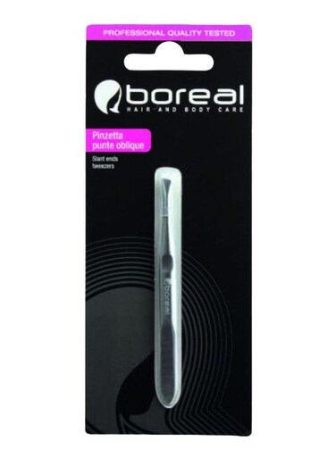 ملقط مائل الأطراف ستانلس ستيل من بوريل 927 فضي