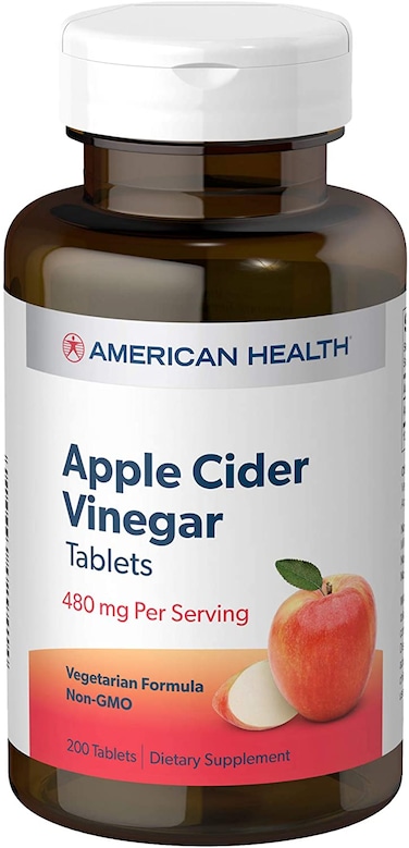 American Health, Apple Cider Vinegar Tablets, 200 Tablets