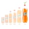 Mirinda Orange Carbonated Soft Drink Plastic Bottle, 2.28L