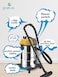 Gratus Wet/Dry/Blow Canister Vacuum Cleaner - 1300watts GR-WVC2213AC