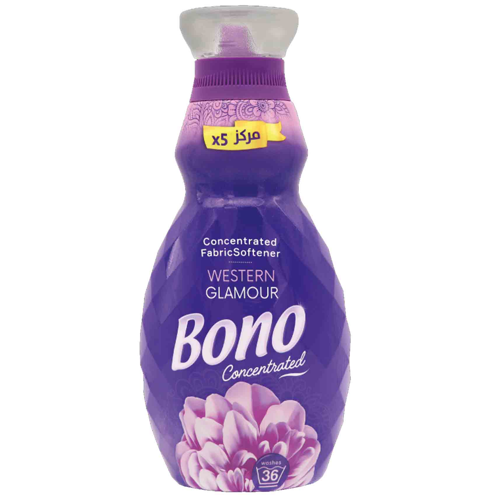 Bono Concentrated Fabric Softener Western Glamour 900 Ml