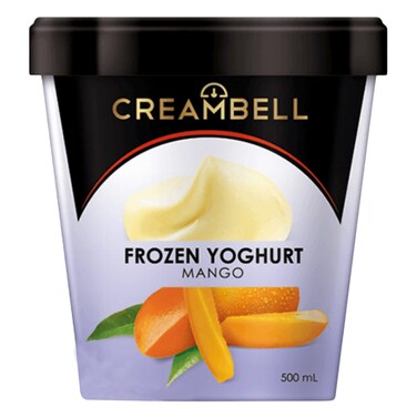 Creambell Frozen Yogurt Mango Ice Cream 500ml