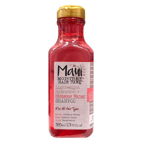 Maui Moisture Lightweight Hydration Hibiscus Water Shampoo Pink 385ml