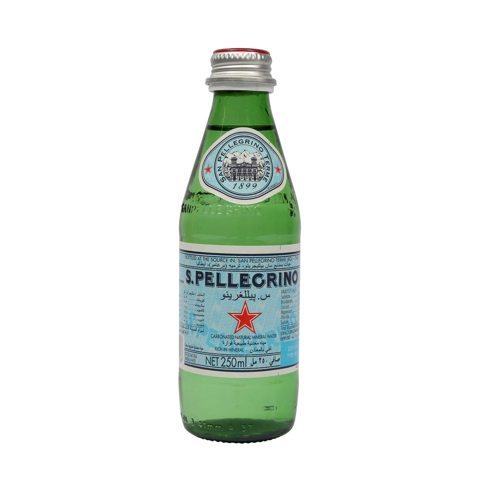 San Pellegrino Carbonated Natural Mineral Water 250ml