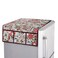 Kuber Industries Leaf Design PVC Fridge Top Cover - Maroon