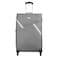 VIP Verona 4 Wheel Soft Casing Luggage Trolley Large Grey 80cm