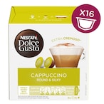 Buy Nescafe Dolce Gusto Cappuccino Coffee 161g x 16 Pieces in Kuwait