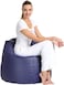 Comfy PVC Bean Bag Cover - Blue