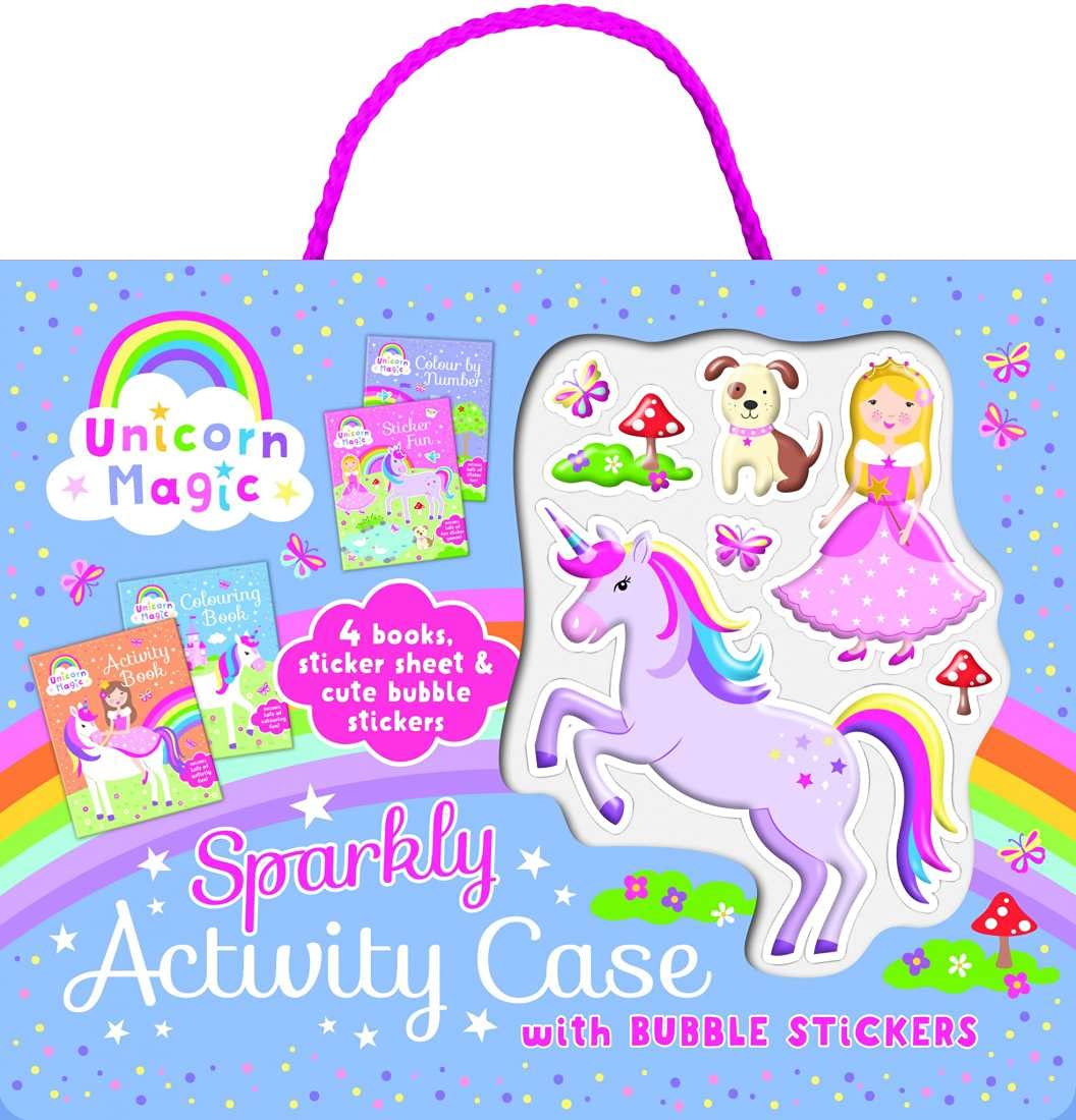 Buy LAKE PRESS UNICORN MAGIC ACTIVITY CASE BUBBLESTK Online | Carrefour UAE
