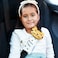 Milk&amp;Moo Jungle Seatbelt Pillow For Kids, Ultra Soft Head, Neck, Shoulder Support in Car, Seatbelt Strap Pad Covers for Kids, Toddler Seat Belt Cushion, 3 Pack