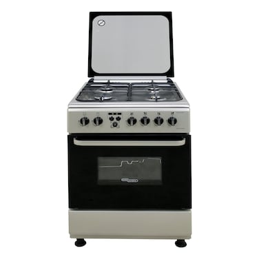 Super General 4-Burners Freestanding Cooker SGC6471MSFS Silver