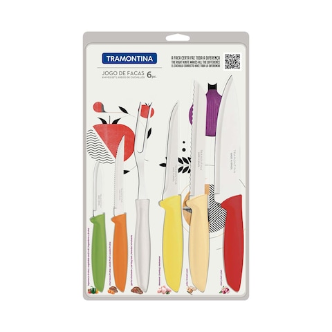 Tramontina Plenus Knives Set - 6 Pieces