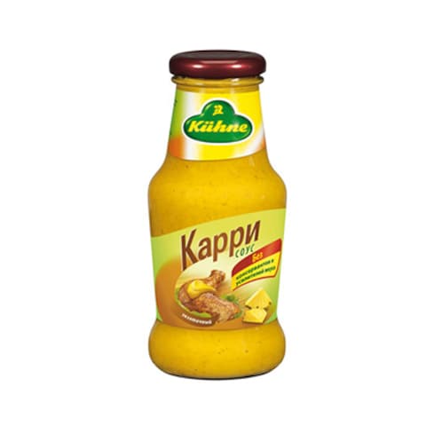 Kuhne Sauce Curry 250ML