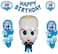 30 PCS Baby Boss Foil Balloons For Kids Birthday Baby Shower Baby Boss Themed Party Decorations
