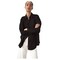 Women&#39;s Oxford Shirt - Medium - Black