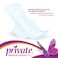 Private Maxi Pocket Feminine Cotton Pad - Night with Wings - 16 Pads