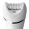 Philips Series 8000 Wet and Dry Epilator BRE710/00 White