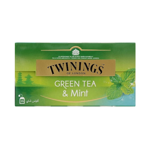 Twinings Green Tea With Mint 1.5g&times;25pcs