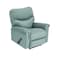 In House Velvet Classic Recliner Chair - Light Turquoise - NZ110