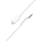 mpBLBERRI BLB-AX502 Lightning to 3.5MM Jack Stereo Aux Cable 1 Meter, White