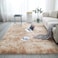 Generic Super Soft Area Rug, Fluffy Plush Rug High Pile Furry Carpet Not-Slip Back Pad For Living Room Bedroom Kids Play Floor Rug-Beige 160X230cm(63X91Inch)