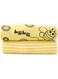 Milk &amp; Moo 2-Piece Swaddle Blanket Set Cotton Yellow/Black/White 110X110cm