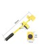 Generic Furniture Mover Tool Set Furniture Transport Lifter Heavy Stuffs Moving Tool 4 Wheeled Mover Roller And 1 Wheel Bar Hand Tools Set Yellow 10X10X35cm