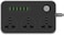 The Mohrim 6 USB Port 3.4A Max 2500W 10A 2M Extension 3 Power Socket