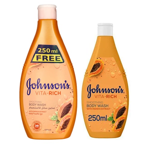 JOHNSONS V B WASH PAPA 400ML+250