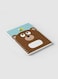 Lowha Spiral Notebook With 60 Sheets And Hard Paper Covers With Cartoon Bear &amp; Bee Design, For Jotting Notes And Reminders, For Work, University, School