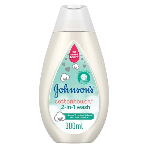 Johnson&#39;s Newborn Baby 2 in 1 Wash - Cotton Touch - 300ml