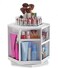 Generic Spin 360 Make Up Organizer Cosmetic Storage Box- White [W]