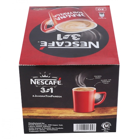 Nescafe 3 in 1 Coffee 30 Sachets