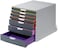 Generic Durable File Cabinet 7 Colored Drawers, Duot7607-27
