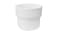 Plant pot, in/outdoor white, 12 cm