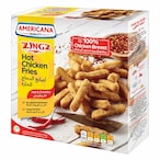 Buy Americana Zingz Chicken Fries Hot  Crunchy 400g in Saudi Arabia