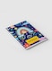 Lowha Spiral Notebook With 60 Sheets And Hard Paper Covers With Boho Clouds Rain &amp; Rainbow Design, For Jotting Notes And Reminders, For Work, University, School