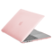 Case-mate Snap-On Apple Macbook Pro 13" 2020 Case - Transparent Hardshell cover Impact &amp; Scratch Protection, See-Through Apple Logo w/ Keyboard Cover (US &amp; UK Layout) - Light Pink