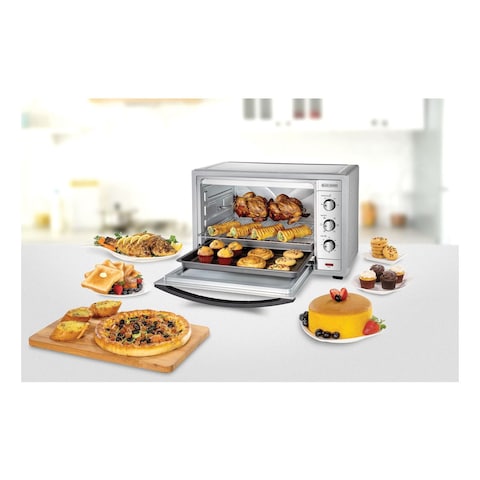 Black+Decker  Oven Toaster  62L TRO62RDG-B5