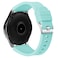 Ozone - Watch Strap for Galaxy Watch 46mm, 22mm Gear S3 Frontier/Classic Vertical Stripe Texture Silicone Watch Band - Light Blue