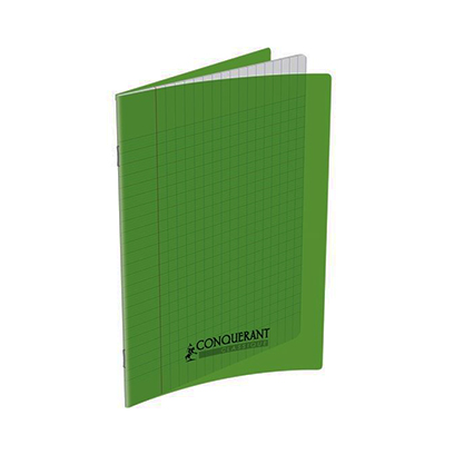 Conquerant Classicque Notebook A4 Green 140 Sheets
