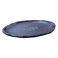 Brown Melamine Oval Plate 21X14.5CM